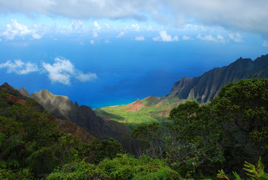 Aankomst op Kauai